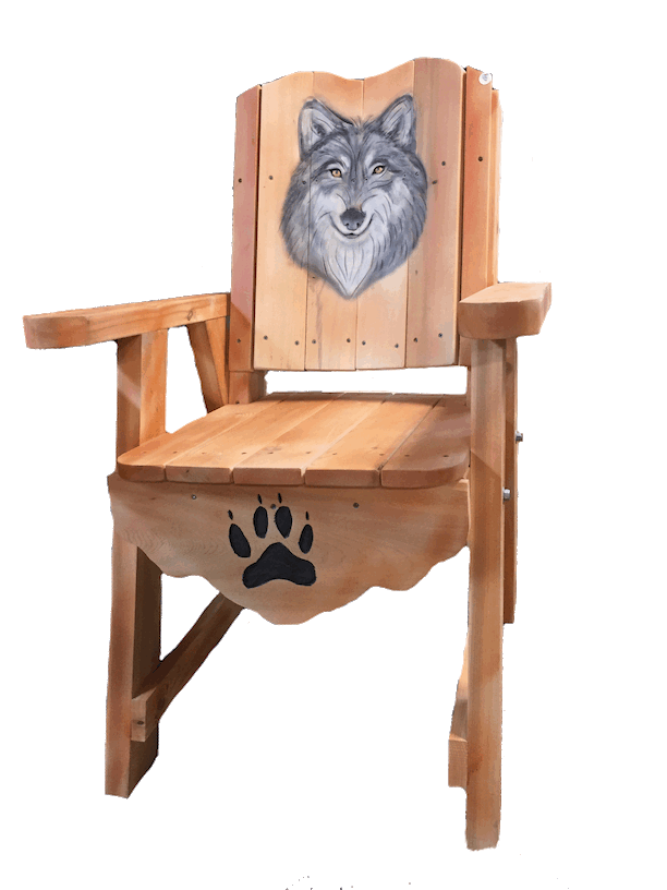 wolf chair, deck chair, deck lounge chair